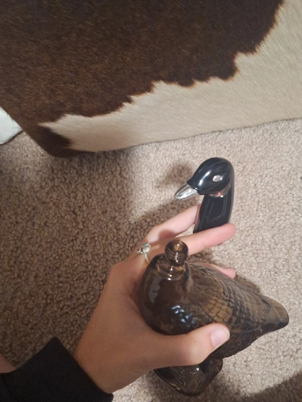 AVON GOOSE BOTTLE